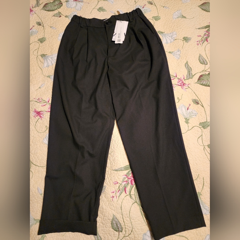 Zara BNWT Pleated Trousers S